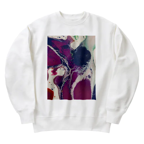 内向性がもたらした比喩的meltdown No.001 Heavyweight Crew Neck Sweatshirt