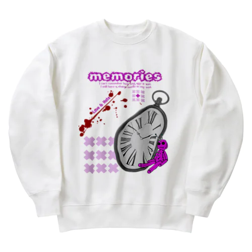 memories Heavyweight Crew Neck Sweatshirt