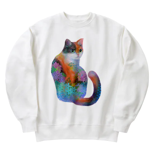 三毛猫 Heavyweight Crew Neck Sweatshirt