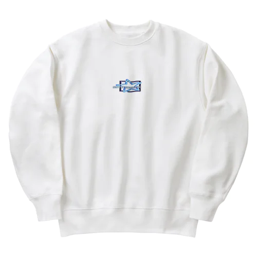 cyber紺碧でyeaℎ Heavyweight Crew Neck Sweatshirt