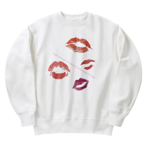 リップ💋リップ💋 Heavyweight Crew Neck Sweatshirt