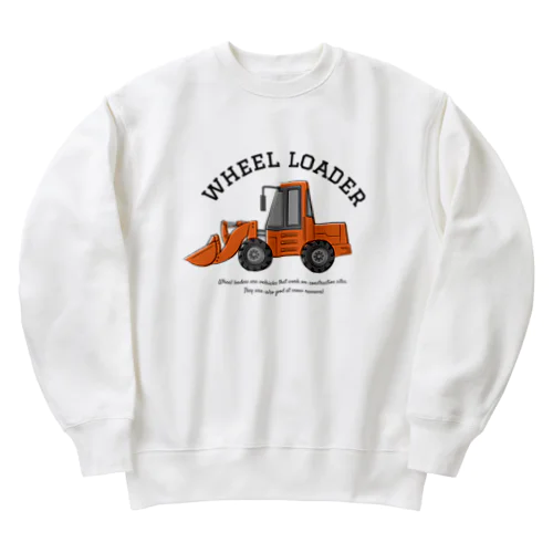 ホイールローダー Heavyweight Crew Neck Sweatshirt