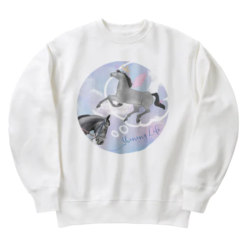 Dreamin' Maihime. by Horse Support Center Heavyweight Crew Neck Sweatshirt