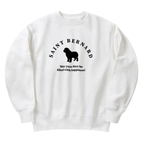 セントバーナード　happiness!　【One:Happiness】 Heavyweight Crew Neck Sweatshirt