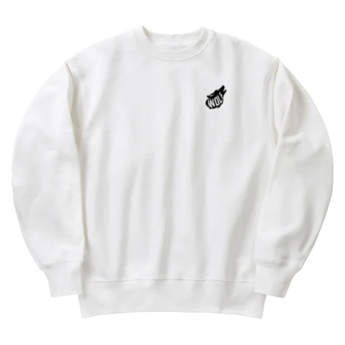 AWBC // Anti Weak Beast Club // Wolf Heavyweight Crew Neck Sweatshirt