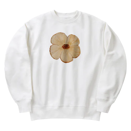 flower series Heavyweight Crew Neck Sweatshirt