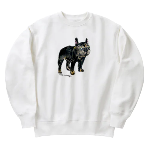 スタンドブリンドルブヒ Heavyweight Crew Neck Sweatshirt