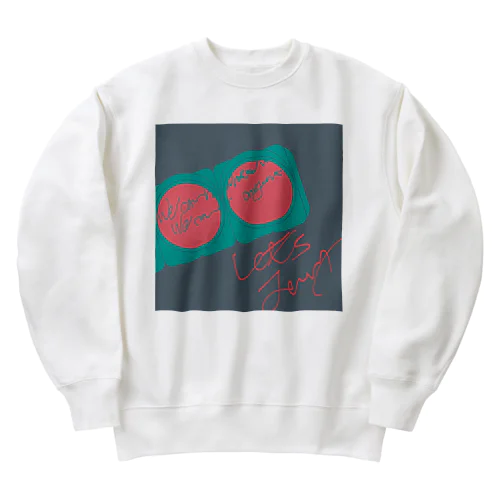 跳べ。 Heavyweight Crew Neck Sweatshirt