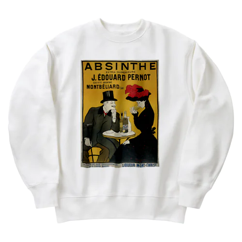 超特急アブサン / Absinthe extra-supérieure J. Édouard Pernot Heavyweight Crew Neck Sweatshirt