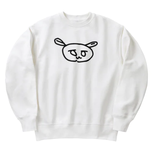 うさぎネコ Heavyweight Crew Neck Sweatshirt