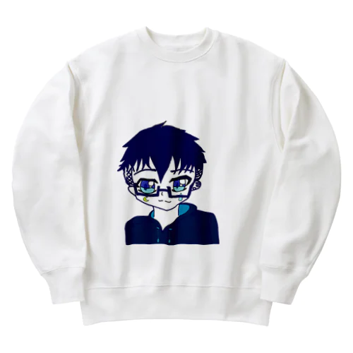 雨月の気まぐれ Heavyweight Crew Neck Sweatshirt