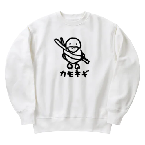 ただのカモネギ Heavyweight Crew Neck Sweatshirt