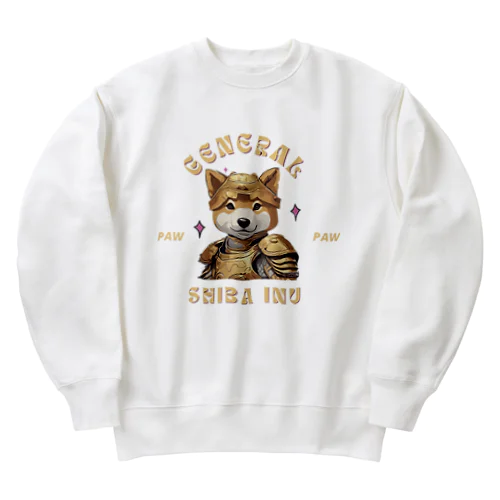 General Shiba-Inu Heavyweight Crew Neck Sweatshirt