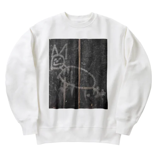 otoshigaki-おりえんたるねこ Heavyweight Crew Neck Sweatshirt