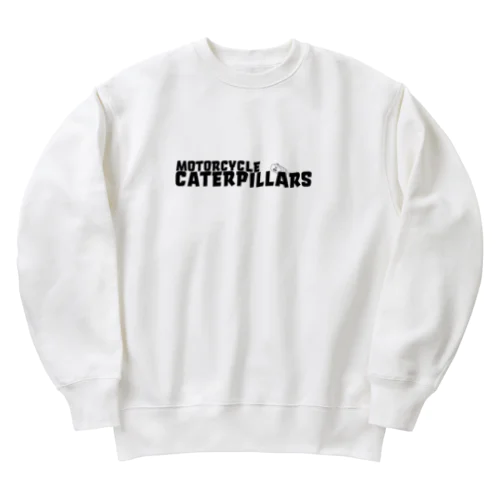 モーターサイクルイモムシ Heavyweight Crew Neck Sweatshirt