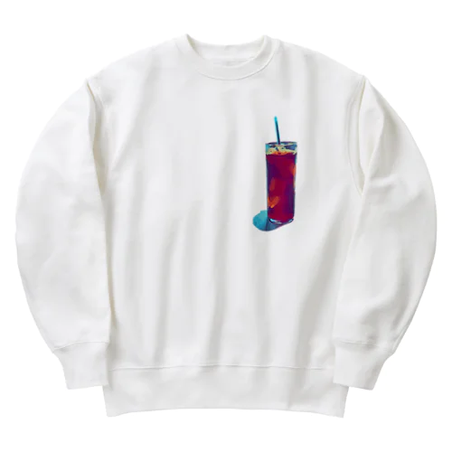 アイスコーヒー Heavyweight Crew Neck Sweatshirt