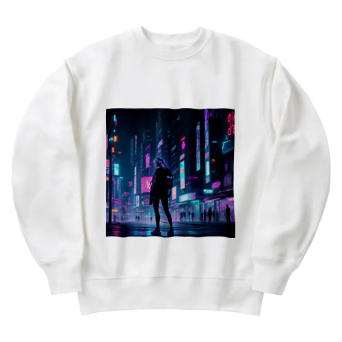 サイバーパンク Heavyweight Crew Neck Sweatshirt