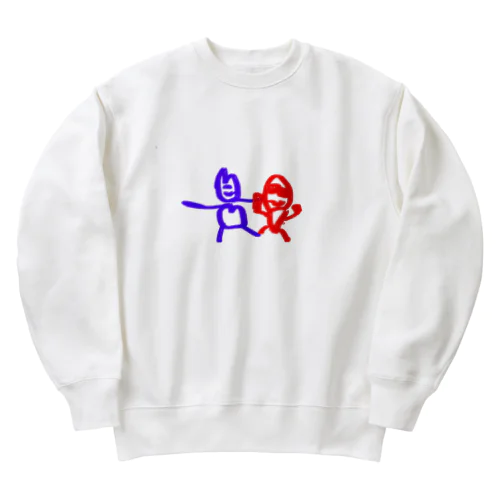 モンスターバトル Heavyweight Crew Neck Sweatshirt