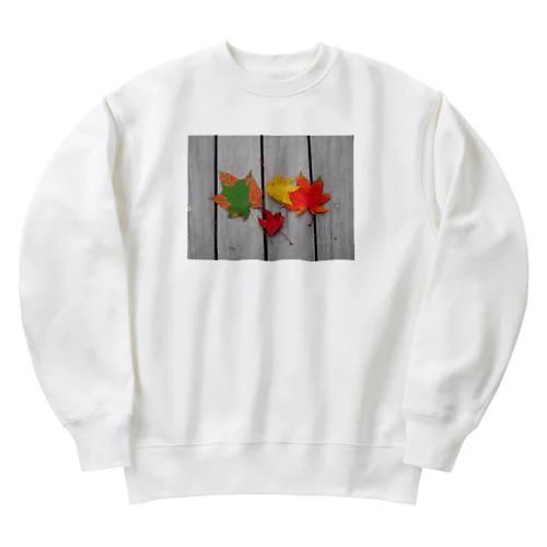 紅葉　秋 Heavyweight Crew Neck Sweatshirt