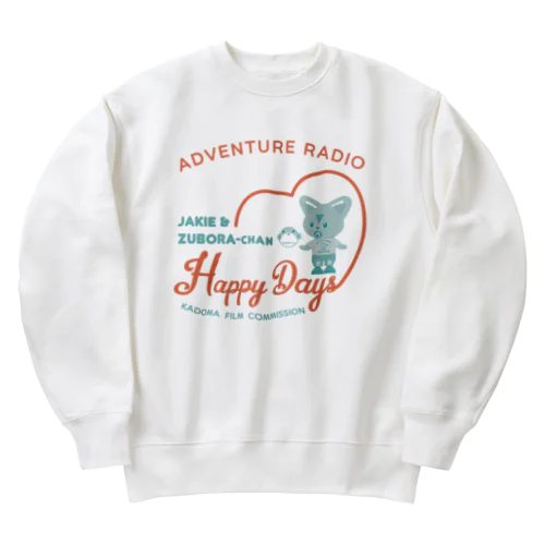 じぇきずぼハート Heavyweight Crew Neck Sweatshirt