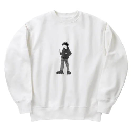 ただの人 Heavyweight Crew Neck Sweatshirt