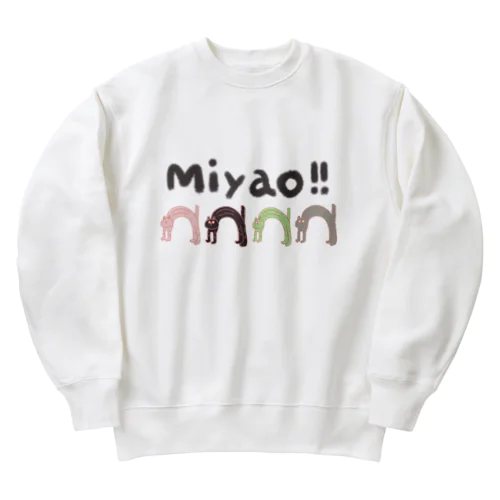 miyao!! Heavyweight Crew Neck Sweatshirt