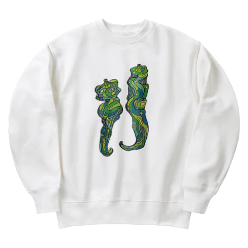 万願寺トウガラシ Heavyweight Crew Neck Sweatshirt