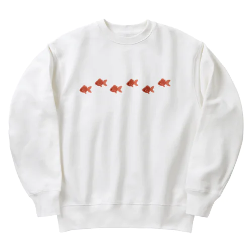 すいーっと金魚 Heavyweight Crew Neck Sweatshirt