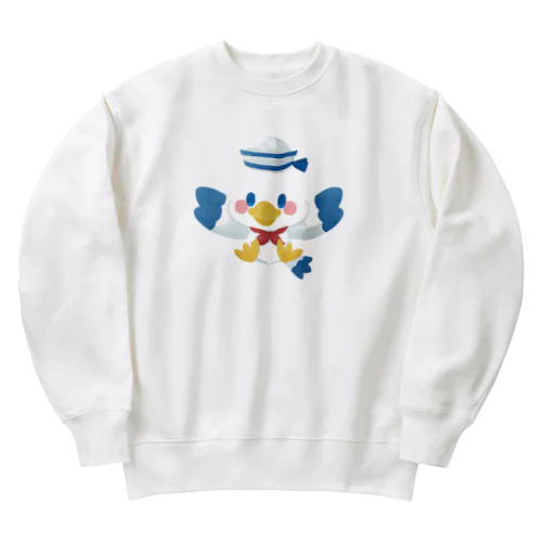 カモメの水平さん Heavyweight Crew Neck Sweatshirt