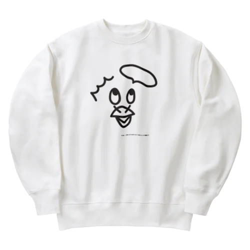 ぴーんときたら Heavyweight Crew Neck Sweatshirt