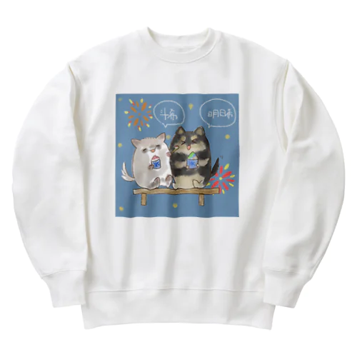 【斗希ちゃん&明日希ちゃん】 Heavyweight Crew Neck Sweatshirt