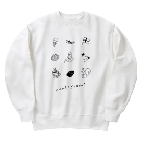 Moi! Suomi Heavyweight Crew Neck Sweatshirt