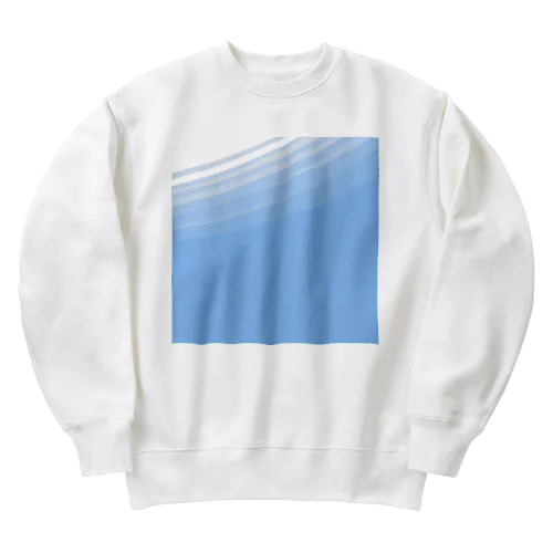 LOOK UP！(正方形) Heavyweight Crew Neck Sweatshirt