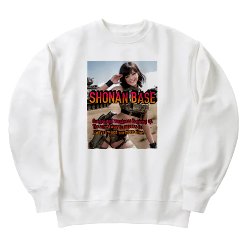 ミリタリーガール０２ Heavyweight Crew Neck Sweatshirt