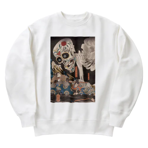 シュガースカル餓者髑髏 Heavyweight Crew Neck Sweatshirt