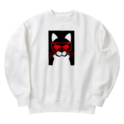 chill猫 Heavyweight Crew Neck Sweatshirt