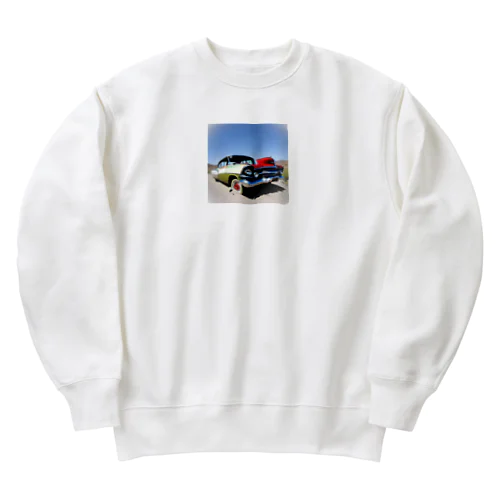 廃車 Heavyweight Crew Neck Sweatshirt