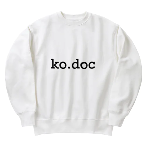 ko.doc ヘビーウェイトスウェット