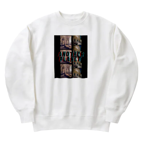 another planet Heavyweight Crew Neck Sweatshirt