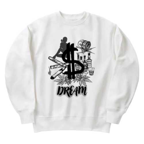 アメリカンドリーム Heavyweight Crew Neck Sweatshirt