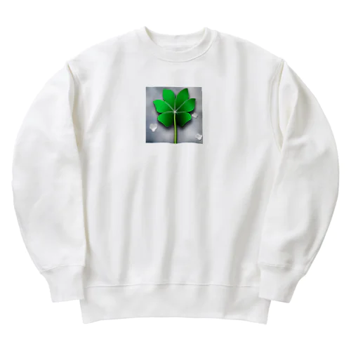 クローバー六葉 Heavyweight Crew Neck Sweatshirt