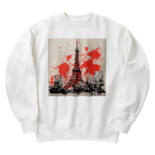 下町と東京と。 Heavyweight Crew Neck Sweatshirt