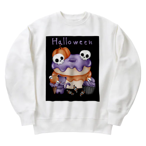 ハロウィンスイーツ Heavyweight Crew Neck Sweatshirt