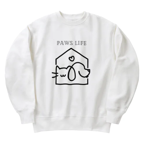 PAWS LIFE Heavyweight Crew Neck Sweatshirt