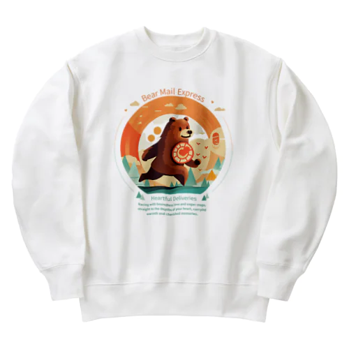 クマメール便 Heavyweight Crew Neck Sweatshirt