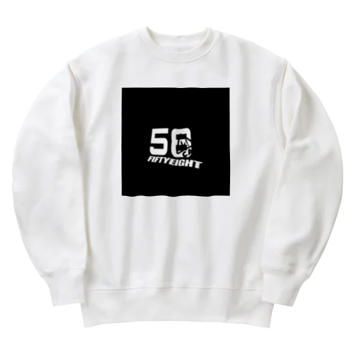 フィフティーエイト Heavyweight Crew Neck Sweatshirt