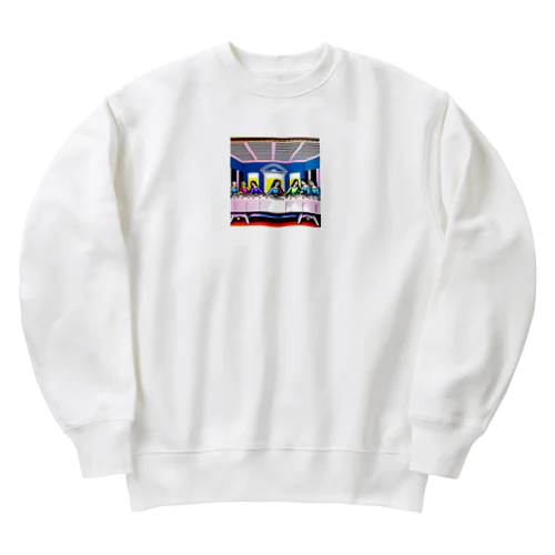 晩餐会 Heavyweight Crew Neck Sweatshirt