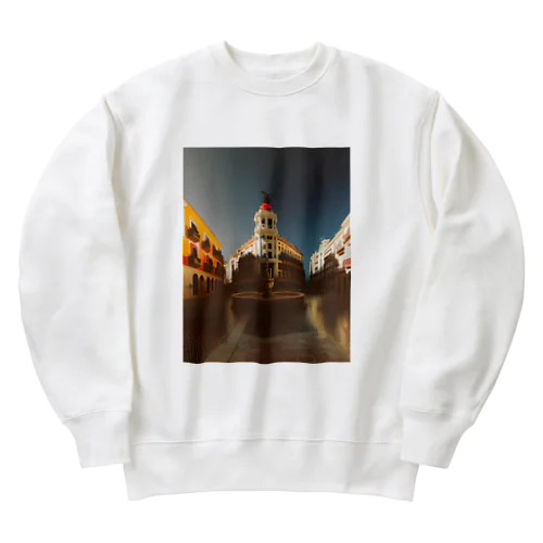 イタリア Heavyweight Crew Neck Sweatshirt