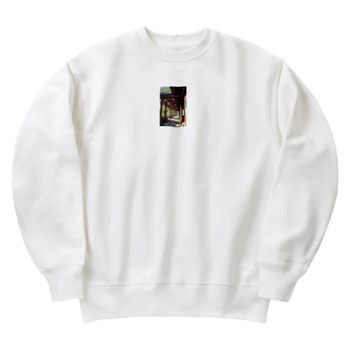 美の風景 Heavyweight Crew Neck Sweatshirt