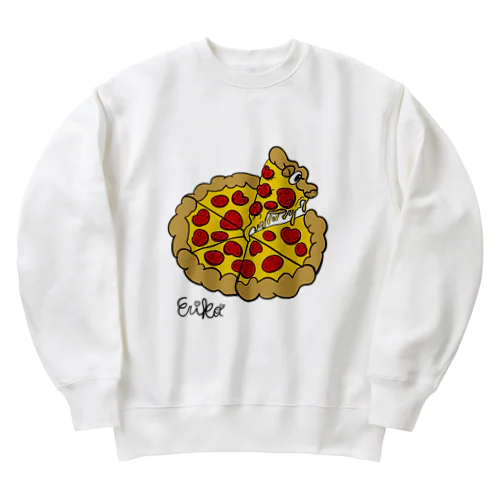 PIZZA GIRL 2 Heavyweight Crew Neck Sweatshirt